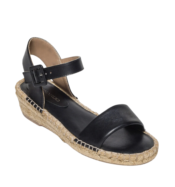 Madrid Ankle Strap Platform Wedge Sandal